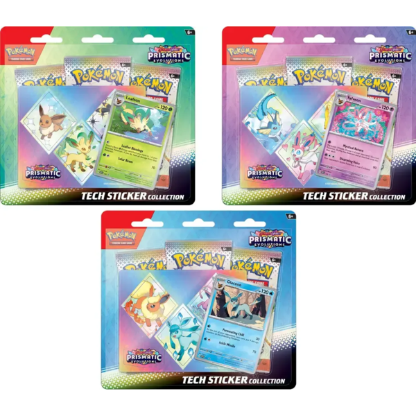 POKEMON POKEMON - SV - PRISMATIC EVOLUTIONS - Tech Sticker Collection