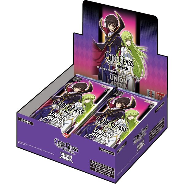 Bandai UNION ARENA - CODE GEASS - LELOUCH OF THE REBELLION - Booster Box