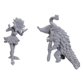 WIZKIDS PATHFINDER - UNPAINTED MINIS - WV25 - Sunflower Leshy & Fruit Leshy