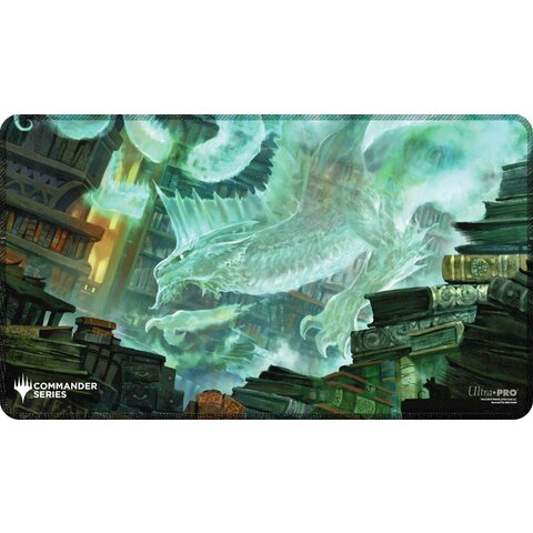 (À VENIR) UP - PLAYMAT - WEDGE - MTG - COMMANDER SERIES - THREE COLOR - Miirym Stitched