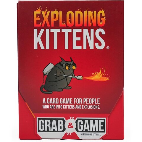 EXPLODING KITTENS - Grab & Game