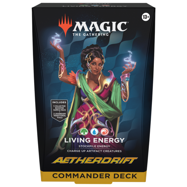 Wizards of the Coast MTG - AETHERDRIFT - COMMANDER DECK - Living Energy