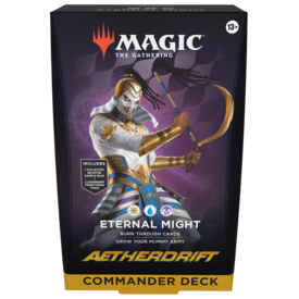 Wizards of the Coast MTG - AETHERDRIFT - COMMANDER DECK - Eternal Might