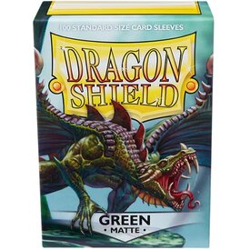 Arcane Tinmen DRAGON SHIELD - SLEEVES (100ct) - MATTE - Green