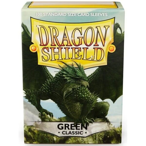 Arcane Tinmen DRAGON SHIELD - SLEEVES (100ct) - CLASSIC - Green