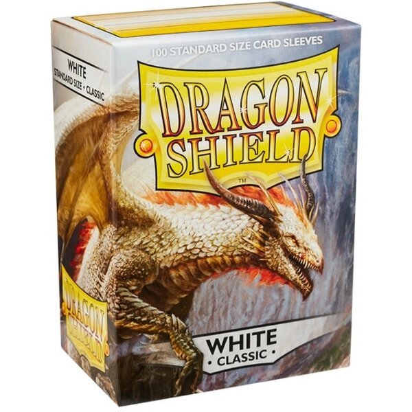 Arcane Tinmen DRAGON SHIELD - SLEEVES (100ct) - CLASSIC - White
