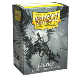 Arcane Tinmen DRAGON SHIELD - SLEEVES (100ct) - DUAL MATTE - Justice