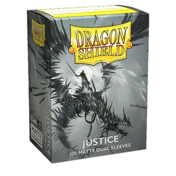 Arcane Tinmen DRAGON SHIELD - SLEEVES (100ct) - DUAL MATTE - Justice