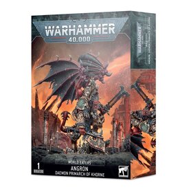 World Eaters 40K - WORLD EATERS - Angron, daemon primarch of Khorne