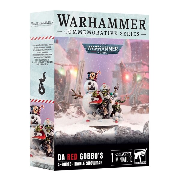 Warhammer 40k 40K - DA RED GOBBO'S - A-bomb-inable Snowman