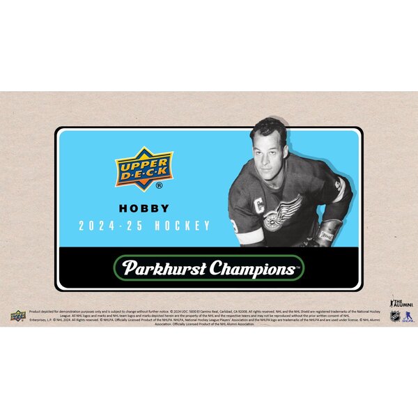 Upper Deck (30 JUIL) UD - PARKHURST - CHAMPIONS - HOCKEY 24/25 - Booster Box