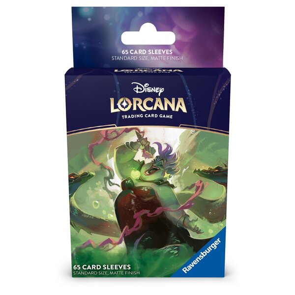 Ravensburger DISNEY LORCANA - CARD SLEEVE (65ct) - SET 7 - B - Ursula