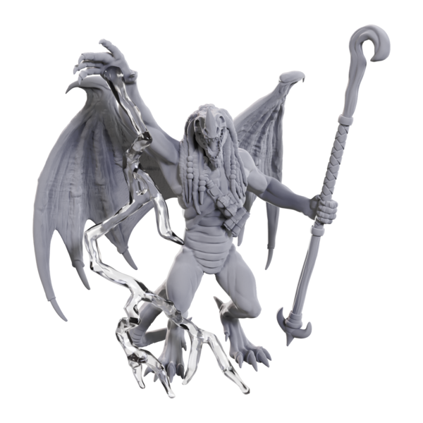 WIZKIDS (À VENIR) DND - UNPAINTED MINIS - WV24 - Blue Abishai *preorder