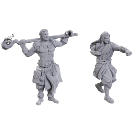 WIZKIDS (À VENIR) DND - UNPAINTED MINIS - WV24 - Archdruid & Martial Arts Adept