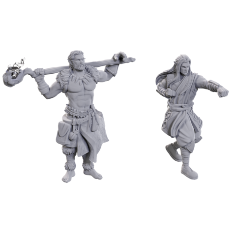 DND - UNPAINTED MINIS - WV24 - Archdruid & Martial Arts Adept