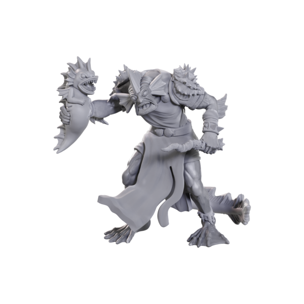 WIZKIDS (À VENIR) DND - UNPAINTED MINIS - WV24 - Sahuagin Priestess