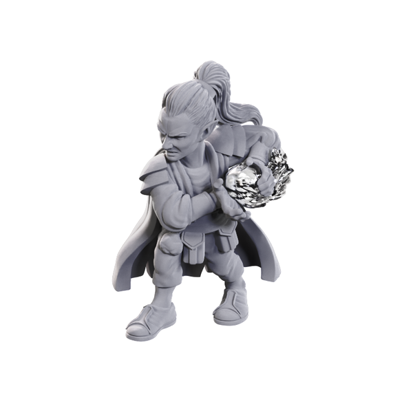 WIZKIDS (À VENIR) DND - UNPAINTED MINIS - WV24 - Pirate Deck Wizard