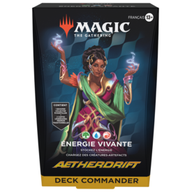 Wizards of the Coast MTG (FR) - AETHERDRIFT - COMMANDER DECK - Énergie Vivante