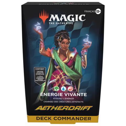 MTG (FR) - AETHERDRIFT - COMMANDER DECK - Énergie Vivante