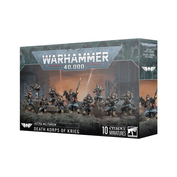 Astra Millitarum 40K - ASTRA MILITARUM - Death Korps of Krieg