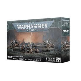 Warhammer 40k 40K - ASTRA MILITARUM - Krieg Heavy Weapons Squad