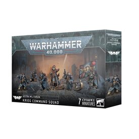 Warhammer 40k 40K - ASTRA MILITARUM - Krieg Command Squad
