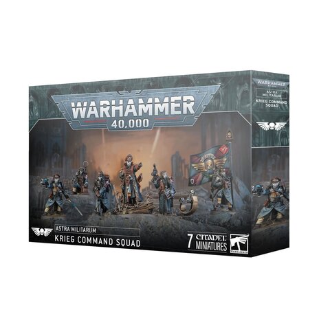 40K - ASTRA MILITARUM - Krieg Command Squad