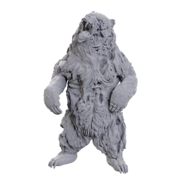 WIZKIDS DND - UNPAINTED MINIS - WV24 - Zombie Grizzly Bear