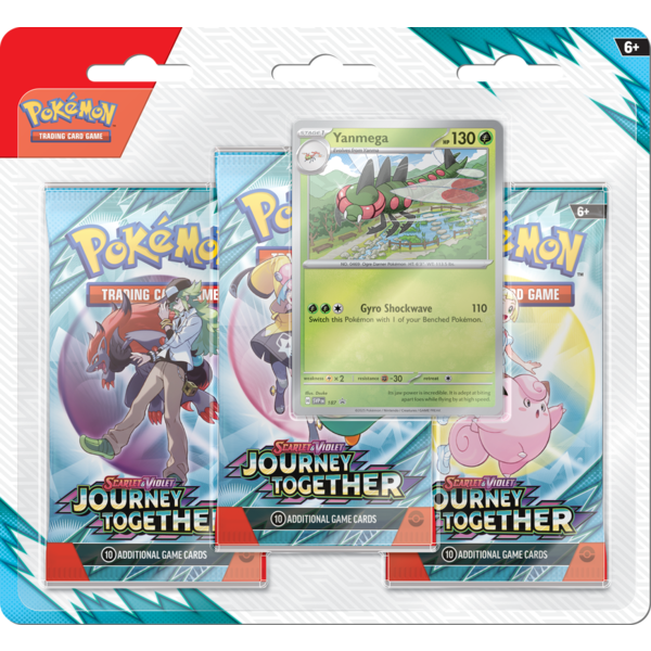 POKEMON POKEMON - JOURNEY TOGETHER - 3pk Blister
