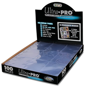 Ultra Pro UP - BINDER (100ct) - HOLOGRAM - 9 pockets