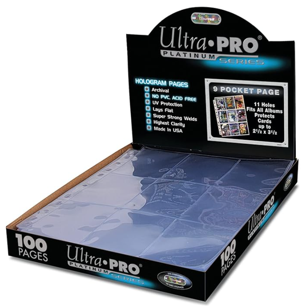 Ultra Pro UP - BINDER (100ct) - HOLOGRAM - 9 pockets