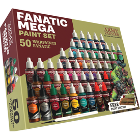Army Painter ARMY PAINTER - WARPAINTS - FANATIC - 50 COLOOUR - Mega Set