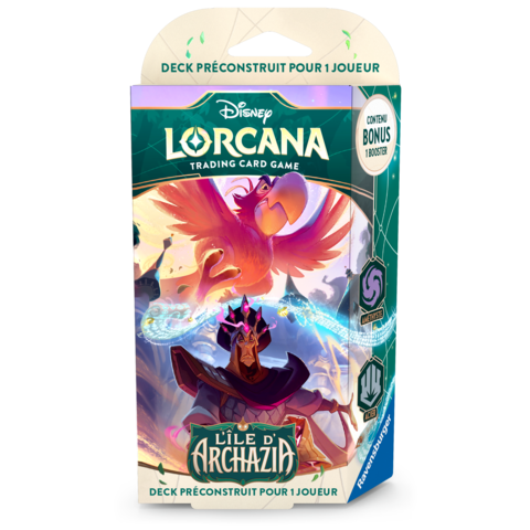 DISNEY LORCANA - ARCHAZIA’S ISLAND (FR) - STARTER DECK - Améthyste & Acier