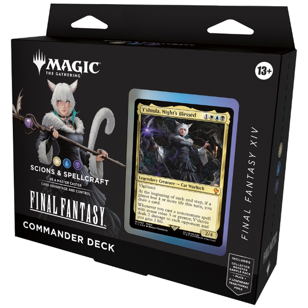  MTG - FINAL FANTASY - COMMANDER DECK - Y'shtola, Night's Blessed