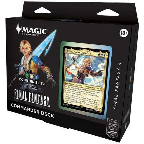 MTG - FINAL FANTASY - COMMANDER DECK - Tidus, Yuna's Guardian