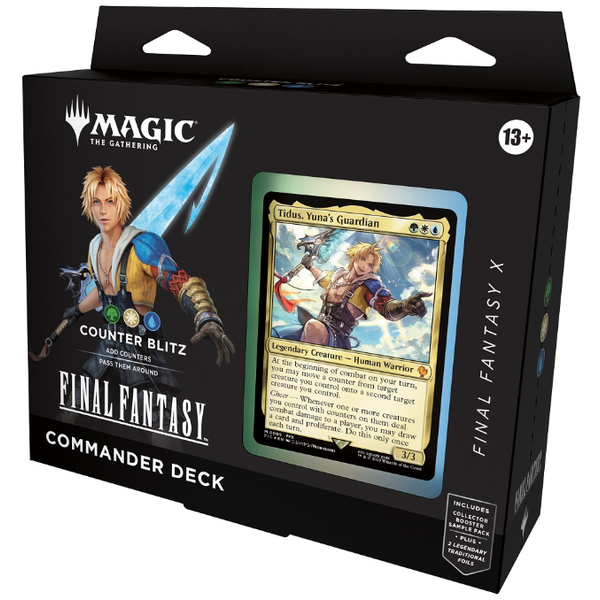 Wizards of the Coast MTG - FINAL FANTASY - COMMANDER DECK - Tidus, Yuna's Guardian