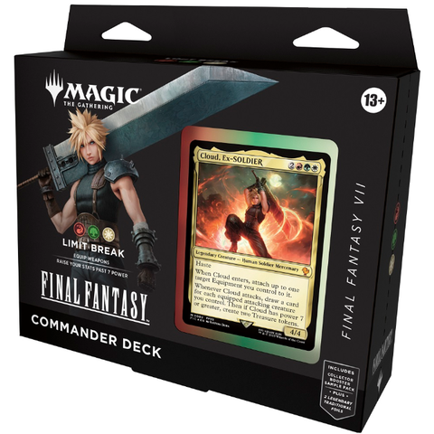 MTG - FINAL FANTASY - COMMANDER DECK - Cloud, Ex-Soldier