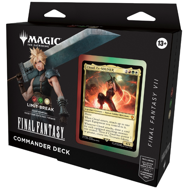 Wizards of the Coast MTG - FINAL FANTASY - COMMANDER DECK - Cloud, Ex-Soldier