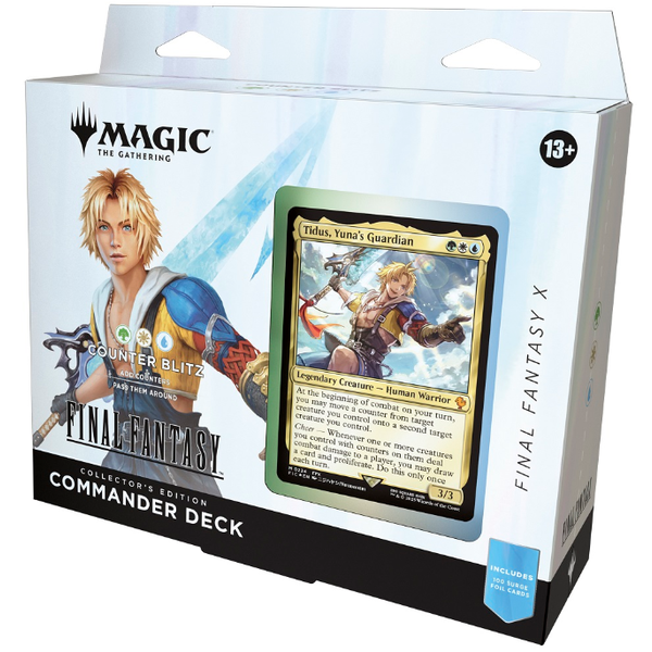 Wizards of the Coast MTG - FINAL FANTASY - COMMANDER COLLECTOR DECK - Tidus, Yuna's Guardian