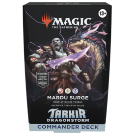 Wizards of the Coast MTG - TARKIR DRAGONSTORM - COMMANDER DECK - Mardu Surge