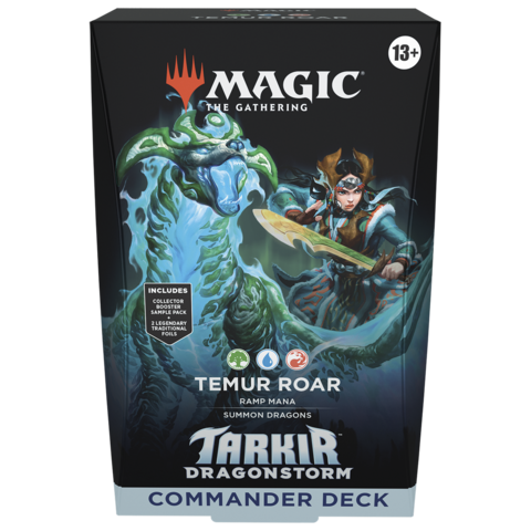 MTG - TARKIR DRAGONSTORM - COMMANDER DECK - Temur Roar