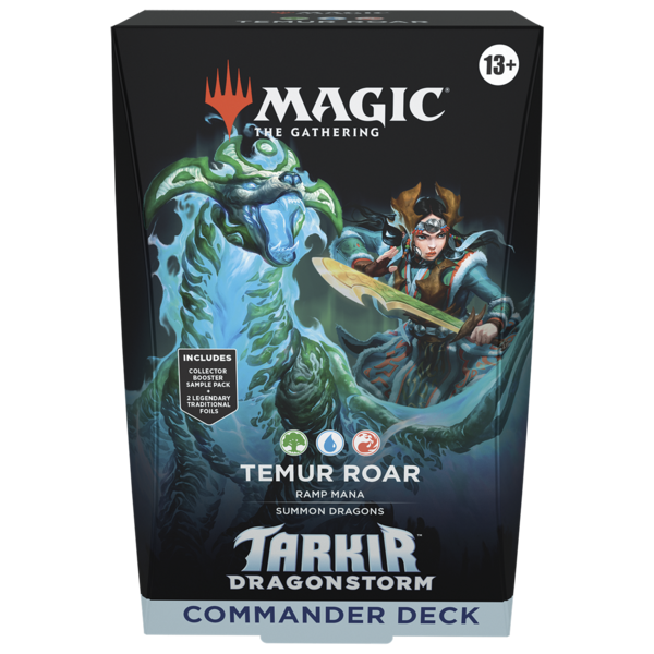Wizards of the Coast MTG - TARKIR DRAGONSTORM - COMMANDER DECK - Temur Roar