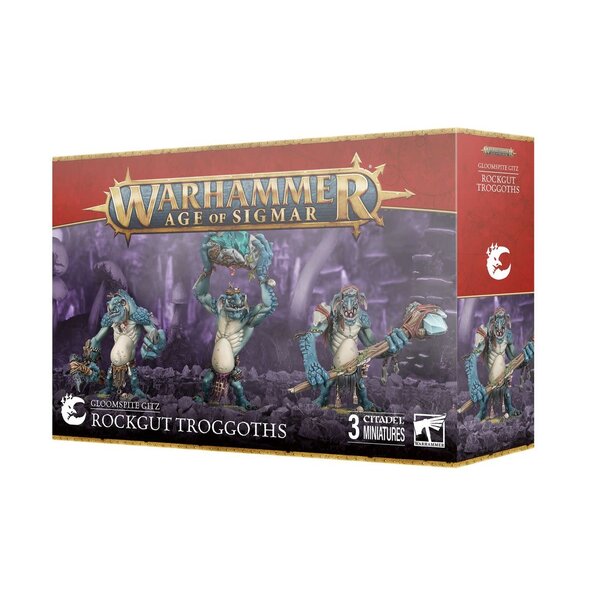 Gloomspite Gitz AOS - GLOOMSPITE GITZ - Rockgut Troggoths