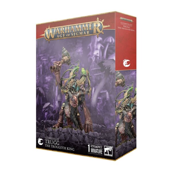 Gloomspite Gitz AOS - GLOOMSPITE GITZ - Trugg the Troggoth King
