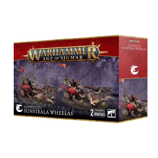Gloomspite Gitz AOS - GLOOMSPITE GITZ - Sunsteala Wheelas