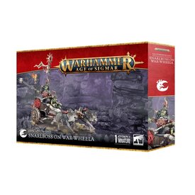 Gloomspite Gitz AOS - GLOOMSPITE GITZ - Snarlboss on War-Wheela