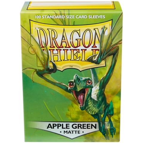 DRAGON SHIELD - SLEEVES (100ct) - MATTE - Apple Green