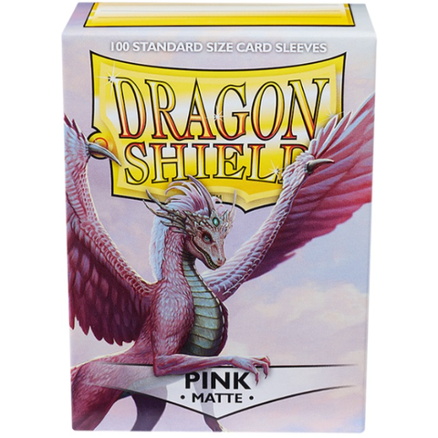 DRAGON SHIELD - SLEEVES (100ct) - MATTE - Pink