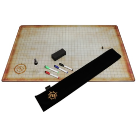 AP Global. AP - ENHANCE TABLETOP RPG GRID - DELUXE RUBBER MAT - Campaign Kit