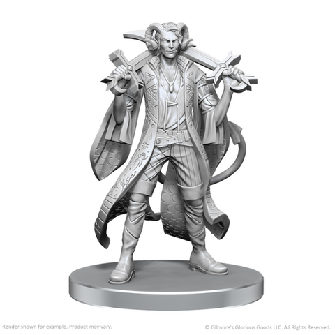 CR - UNPAINTED MINIS - WV26 - MollyMauk Tealeadf & Caduceus Clay